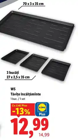 Lidl W5 Tăvițe încălțăminte Ofertă