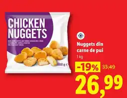 Lidl Nuggets din carne de pui Ofertă