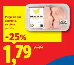 Lidl Pulpe de pui Ofertă