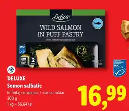 Lidl Deluxe somon salbatic Ofertă