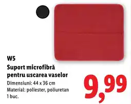 Lidl W5 Suport microfibră pentru uscarea vaselor Ofertă