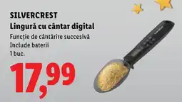 Lidl Silvercrest lingură cu cântar digital Ofertă