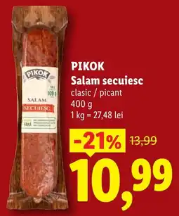 Lidl Pikok salam secuiesc Ofertă