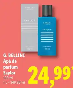 Lidl G. Bellini apă de parfum Saylor Ofertă