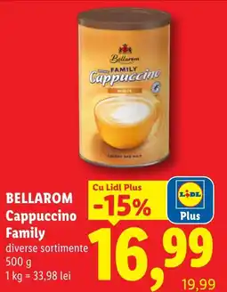 Lidl Bellarom cappuccino family Ofertă