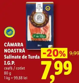 Lidl Cămara Noastră Salinate de Turda I.G.P. Ofertă