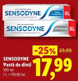 Lidl Sensodyne pastă de dinți Ofertă