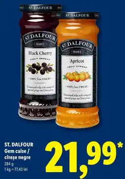 Lidl St dalfour gem caise / cireșe negre Ofertă
