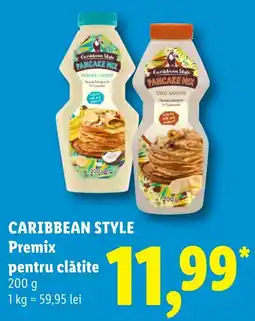 Lidl Caribbean Style Premix pentru clătite Ofertă