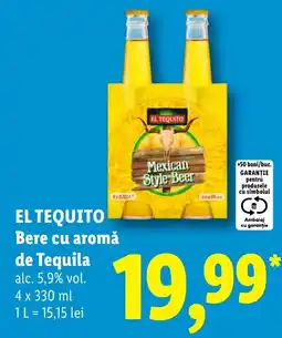 Lidl El tequito bere cu aromă de tequila Ofertă