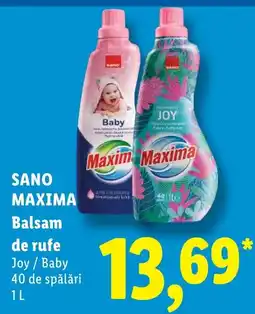 Lidl Sano Maxima Balsam de rufe Joy / Baby Ofertă