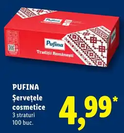 Lidl Pufina șervețele cosmetice Ofertă