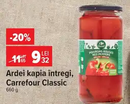 Carrefour Ardei kapia întregi Ofertă
