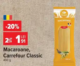 Carrefour Carrefour Classic macaroane Ofertă