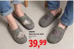 Lidl Esmara papuci de casă, damă Ofertă