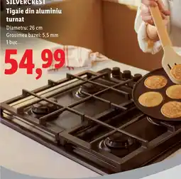 Lidl Silvercrest tigaie din aluminiu turnat Ofertă