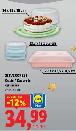 Lidl Silvercrest cutie / caserole cu răcire Ofertă