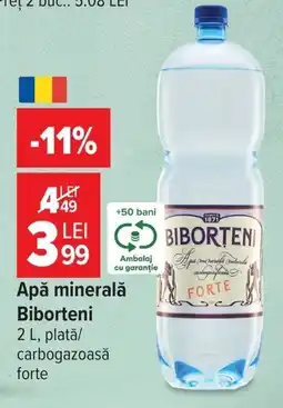 Carrefour Apă minerală Biborteni Ofertă