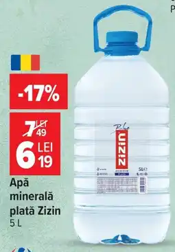Carrefour Apă minerală plată Zizin Ofertă
