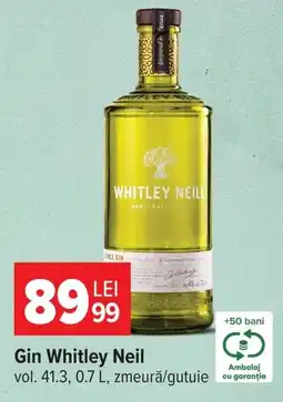 Carrefour Gin Whitley Neil Ofertă