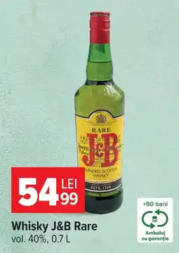 Carrefour Whisky J&B Rare Ofertă