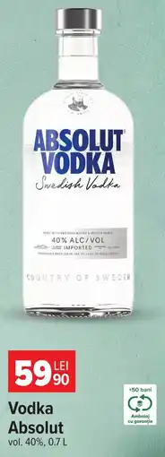Carrefour Vodka Absolut Ofertă