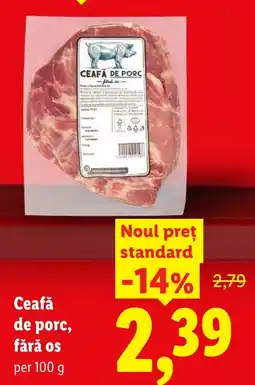 Lidl Ceață de porc, fără os Ofertă