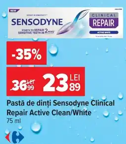 Carrefour Sensodyne pastă de dinți Ofertă