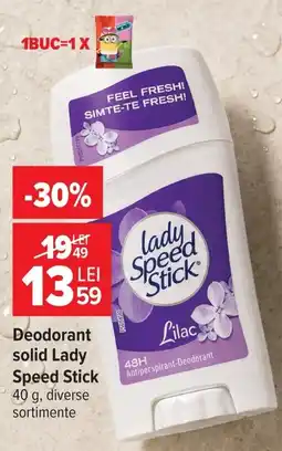 Carrefour Lady speed stick Ofertă