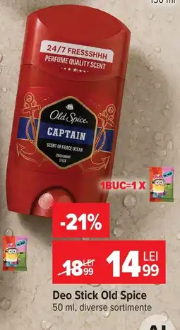 Carrefour Deo Stick Old Spice Ofertă