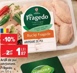 Carrefour Fragedo aripi de pui sectionate Ofertă