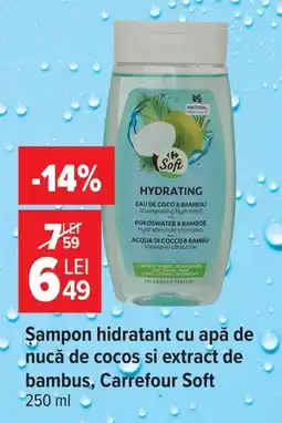 Carrefour Carrefour Soft şampon hidratant Ofertă