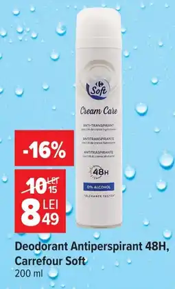 Carrefour Carrefour Soft Deodorant Antiperspirant Ofertă