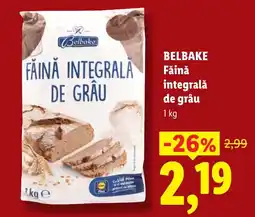 Lidl Belbake făină integrală de grâu Ofertă