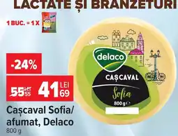 Carrefour Delaco cașcaval Ofertă
