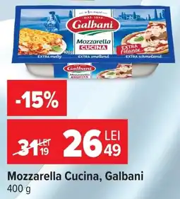 Carrefour Mozzarella Cucina Ofertă