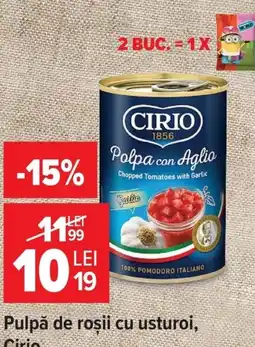 Carrefour Cirio pulpa de roșii Ofertă
