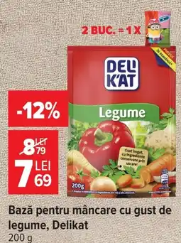 Carrefour Delikat baza pentru mancare cu gust de legume Ofertă
