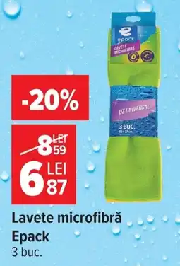 Carrefour Epack lavete microfibră Ofertă