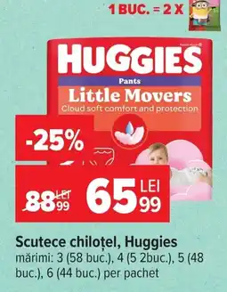 Carrefour Huggies pants little movers Ofertă