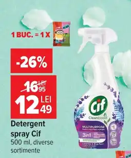 Carrefour Detergent spray Cif Ofertă