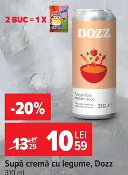 Carrefour Dozz supă cremă cu legume Ofertă