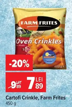 Carrefour Farm Frites cartofi crinkle Ofertă