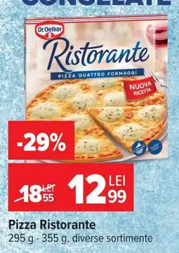 Carrefour Dr.Oetker pizza quattro formaggi Ofertă
