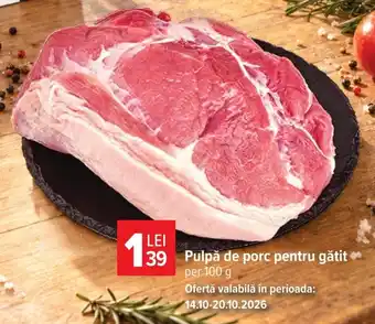 Pulpă de porc pentru gătit