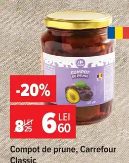 Carrefour Market Carrefour Classic compot de prune Ofertă
