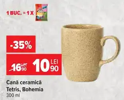 Carrefour Tetris cană ceramică Ofertă