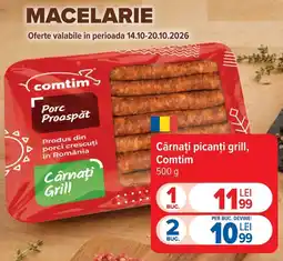 Carrefour Comtim cárnați grill Ofertă