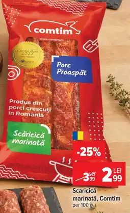 Carrefour Comtim Scăricică marinată Ofertă