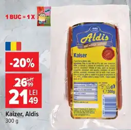 Carrefour Kaizer, Aldis Ofertă